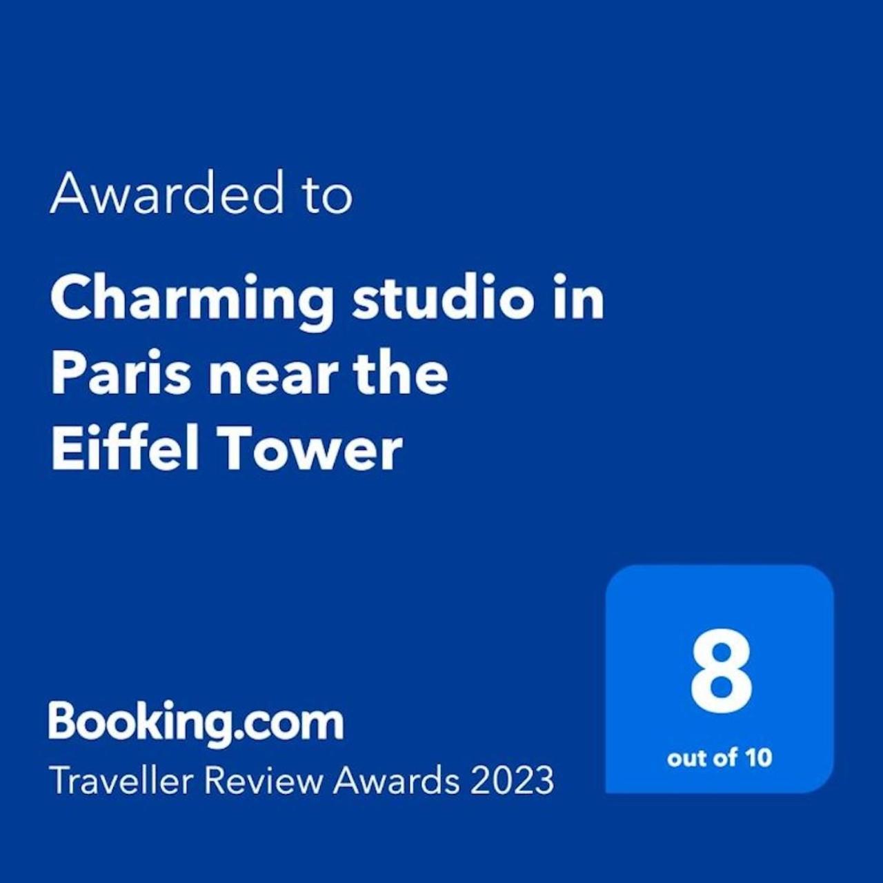 Charming Studio In Paris Near The Eiffel Tower Kültér fotó